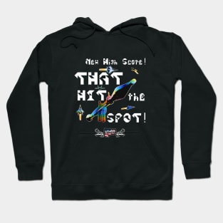 RPG: That Hit the Spot, v. White Text Hoodie